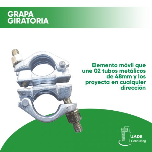 Abrazadera Giratoria 48mm