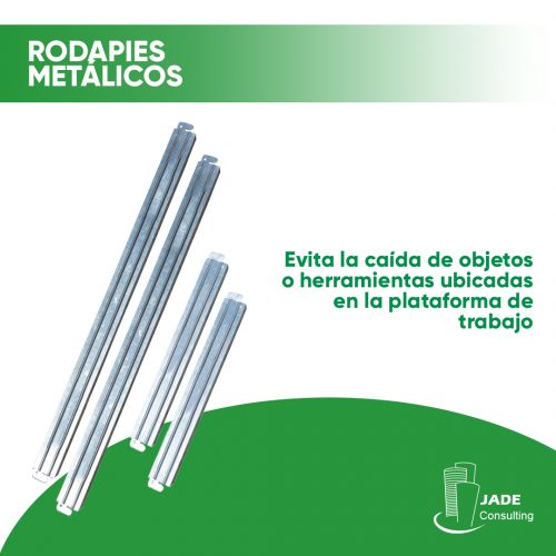 Juego de Rodapiés Metálicos