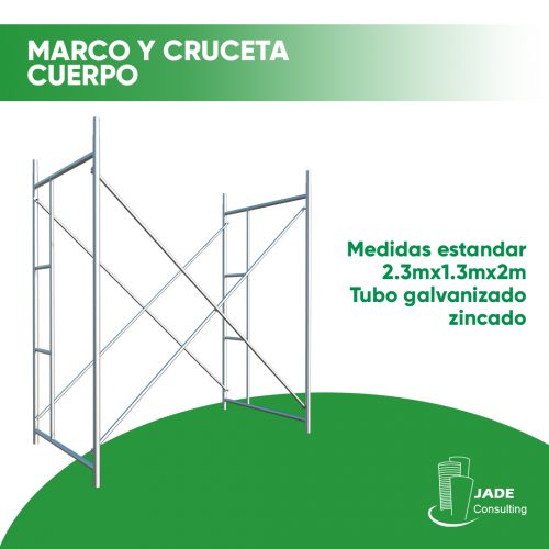 Marco y Cruceta - 01 cuerpo