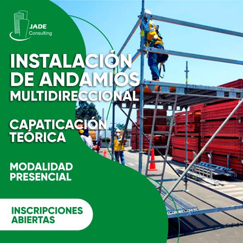 Curso Presencial "MONTAJE Y DESMONTAJE DE ANDAMIOS MULTIDIRECCIONALES"