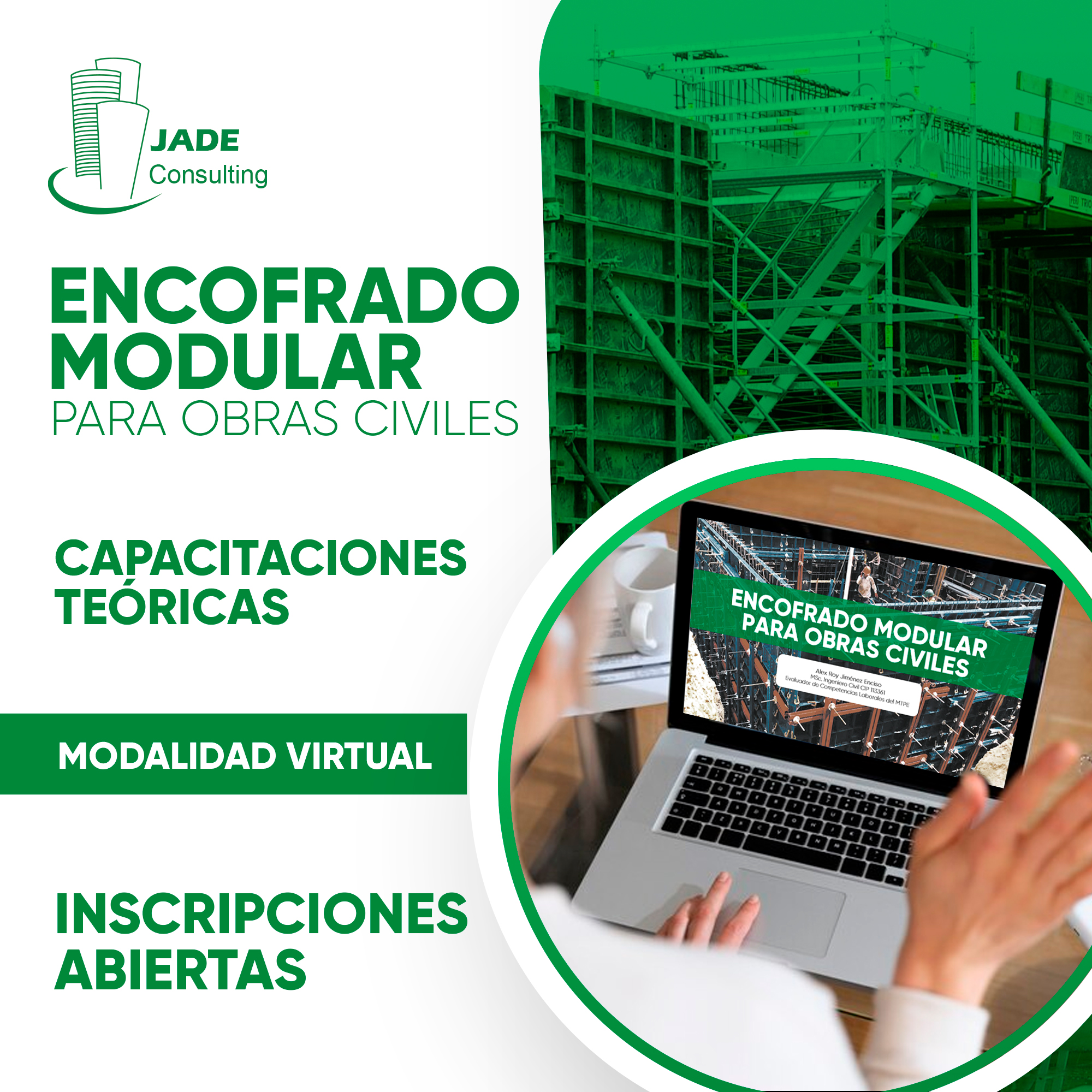 Curso Virtual "ENCOFRADOS PARA OBRAS CIVILES"