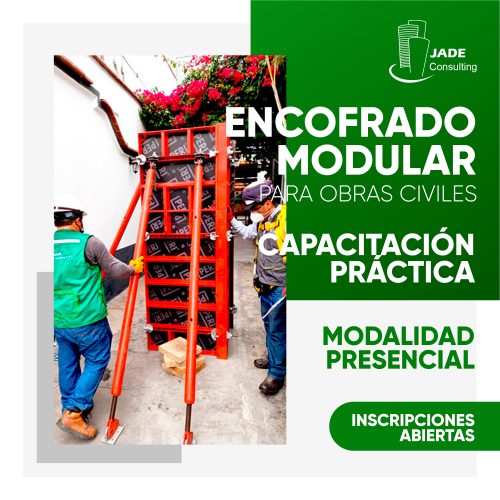 Curso Presencial "ENCOFRADO MODULAR PARA OBRAS CIVILES"