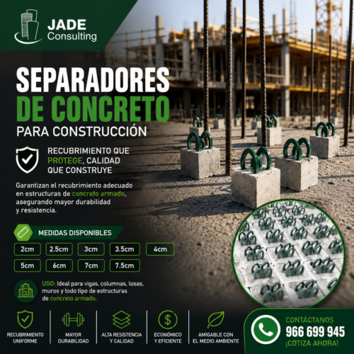 Separador de concreto