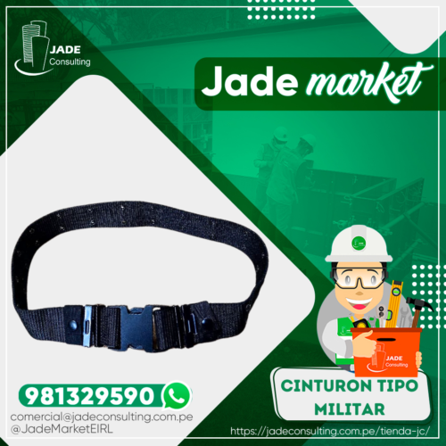 Cinturón Portaherramientas Tipo Militar
