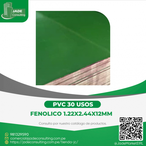 Tablero Fenólico de 12mm (1.22mx2.44m) 30 Usos